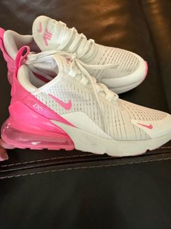 Nike Air Max 270 white/pink size 5