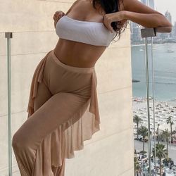 Sunshine See Through cover up pants 