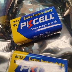 9 Volt Batteries - Qty 30