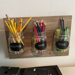 Easy To Hang Wall Mount Pencil Holder 