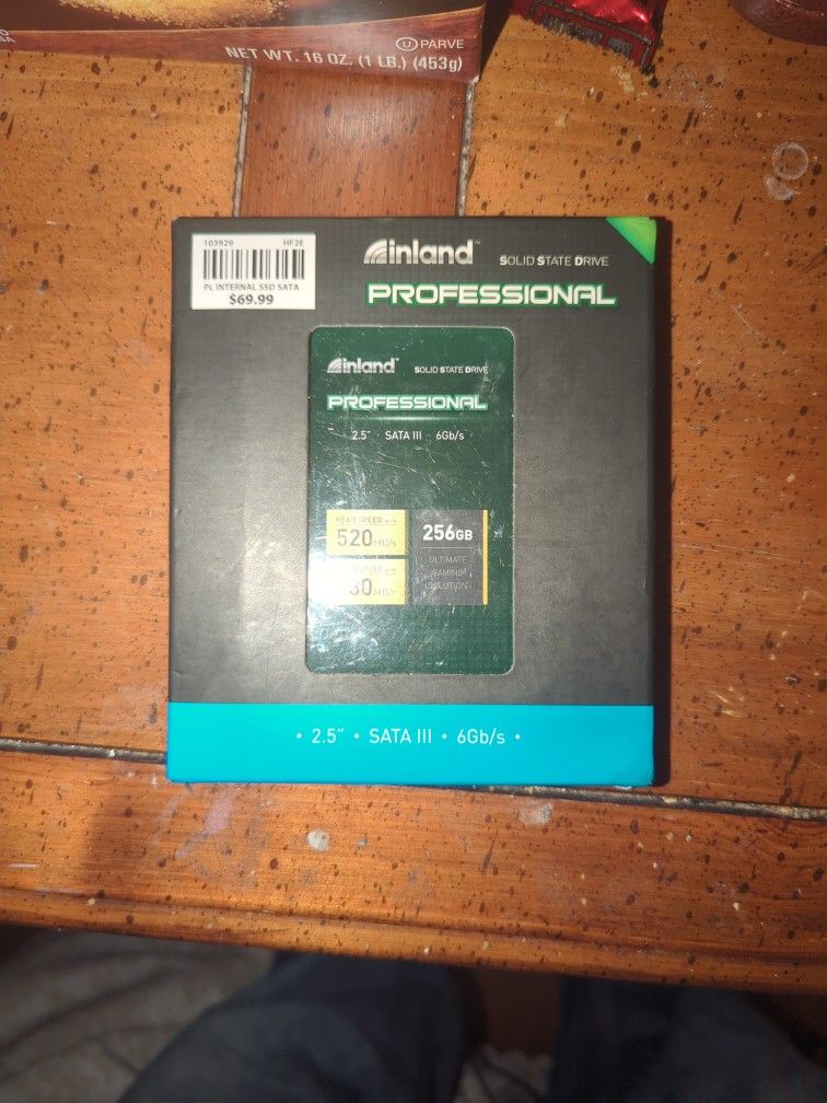 Inland Professional 256GB SSD SATA HARD DRIVE