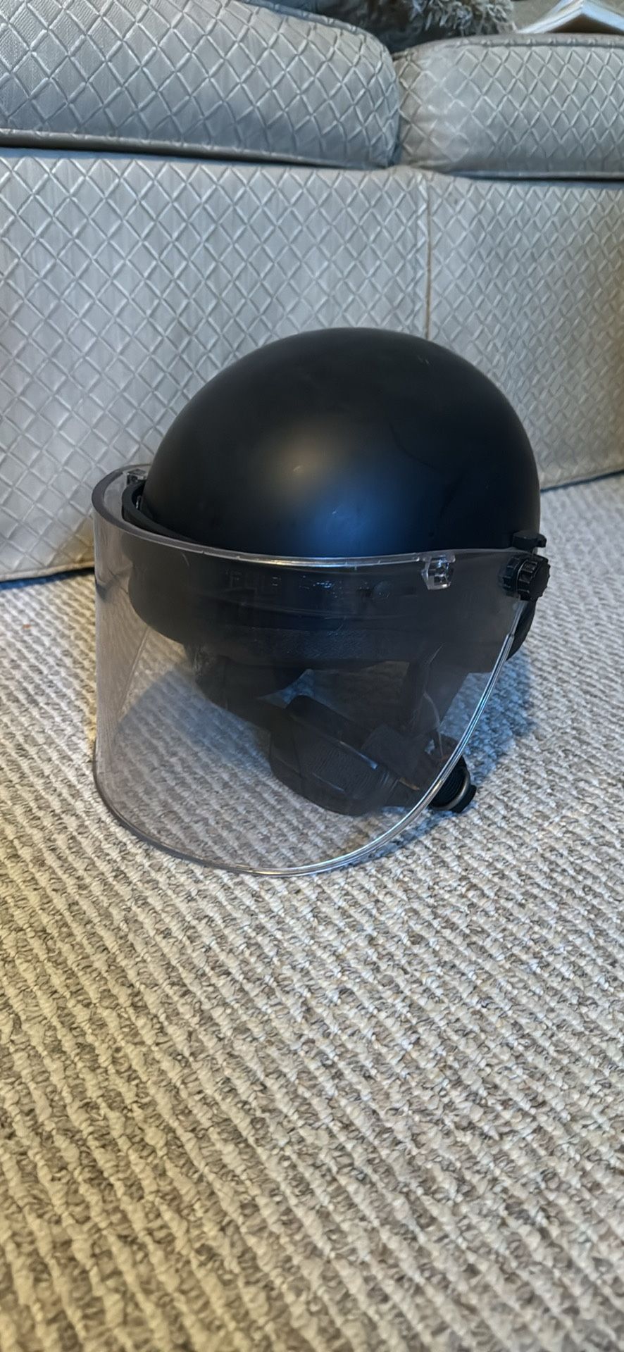 Vintage Premier Crown Corp. C-3 Riot Helmet (Size Medium?) || Made JAN. 1996