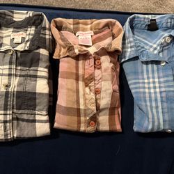 Girls Flannel Shirts