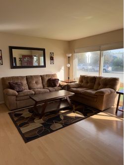 Couch Set, End Tables, & Coffee Table