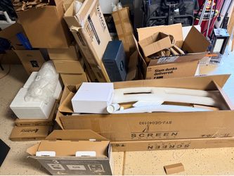 FREE boxes and packing materials for moving or projects