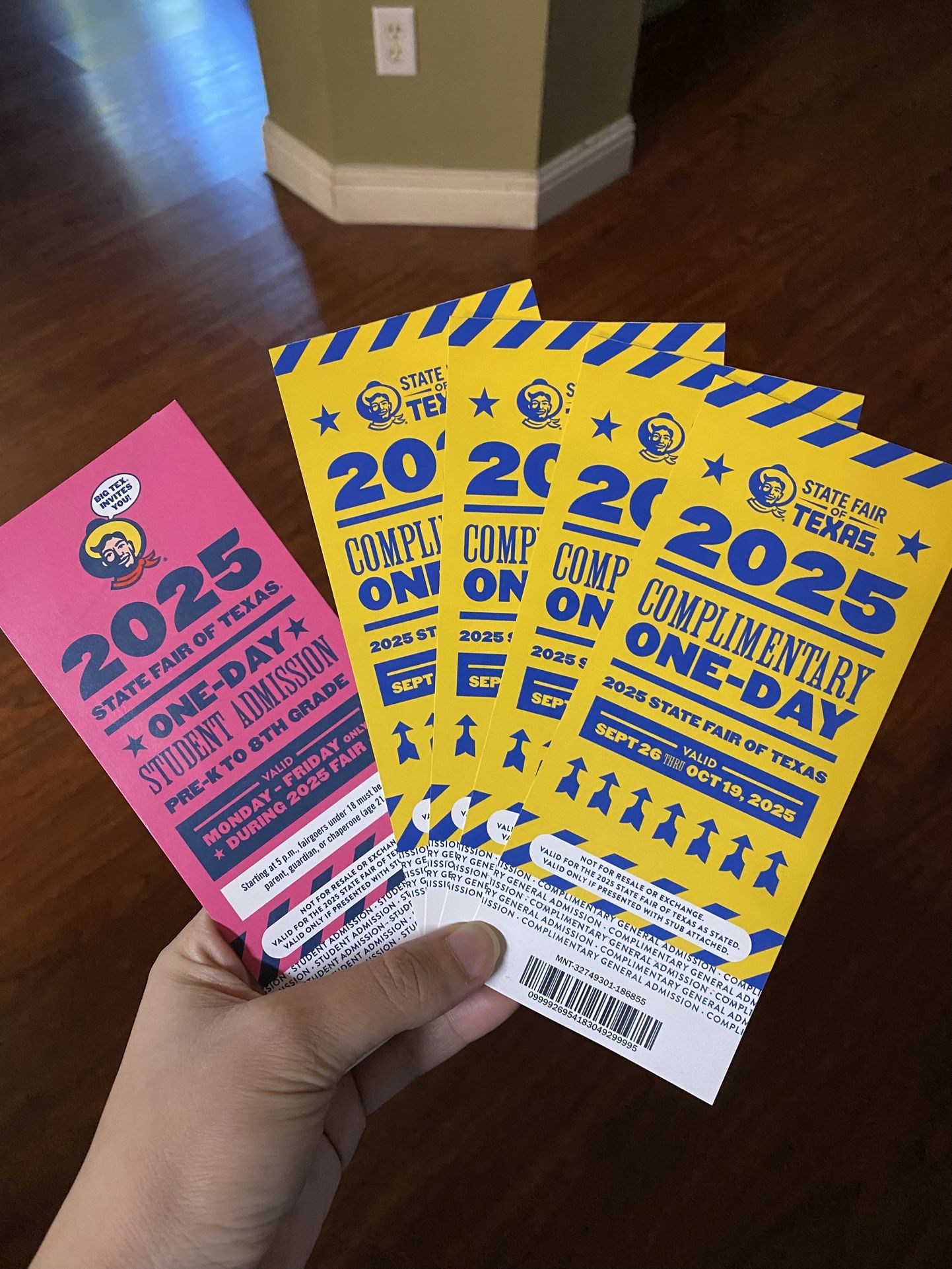 Texas State Fair Admission Tickets