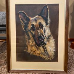 German Shepherd Print