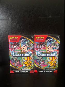 Pokemon Chaos Rising Booster Bundle