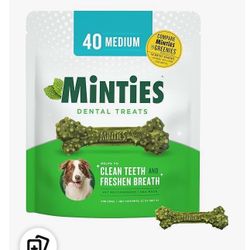 Minty’s Dental Chews For Dogs