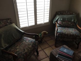 Minton Spidell ViCTORIAN CHAIRS (grand cond)