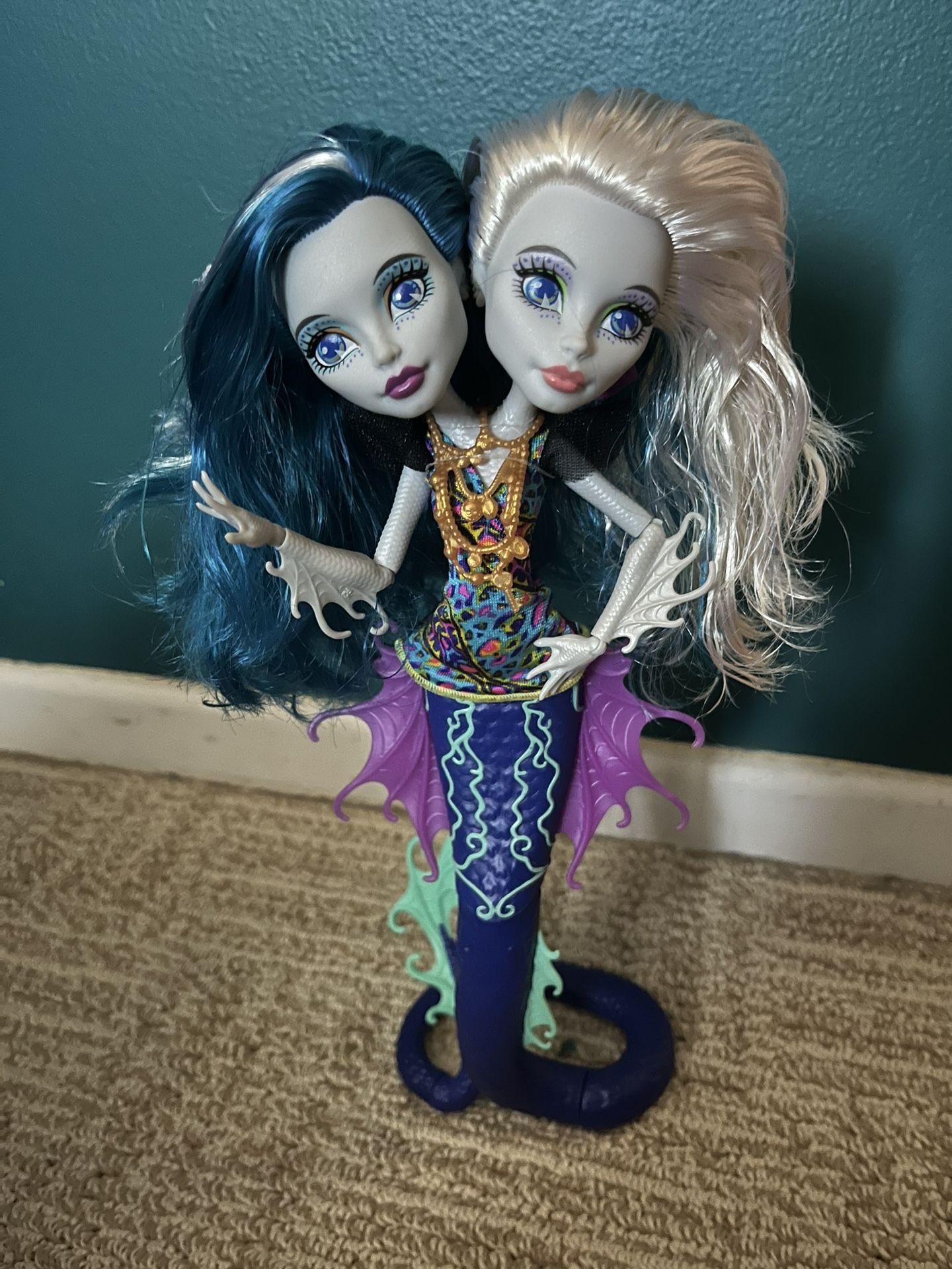 Monster High Two Headed Doll