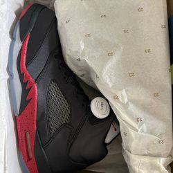 Brand New Air Jordan 5 Satin Bred Sz 10  
