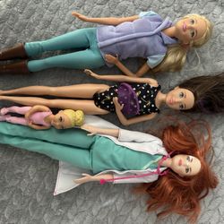 Barbie And Barbie Jeep