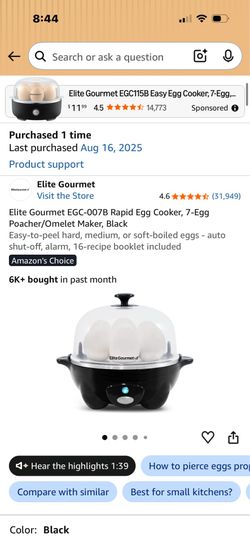 Egg cooker
