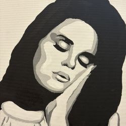 Lana Del Rey Painting