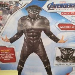 Halloween Black Panther Costume Child Size: L (12-14)