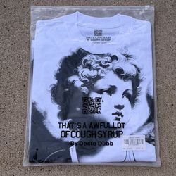 Awful Lot of Cough Syrup Angel White T-Shirt Size Extra Large NIB