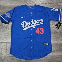LOS ANGELES DODGERS STITCHED BASEBALL JERSEY 