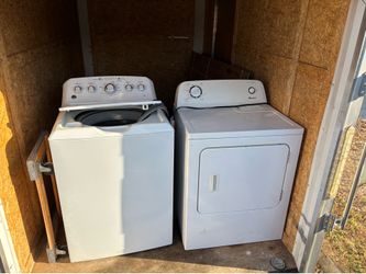 Washer and dryer — price firm