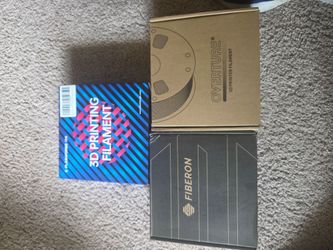 3D Printer Filament Lot (Overture, Flashforge, Fiberon) - $30