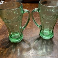 2 Coca Cola Glasses
