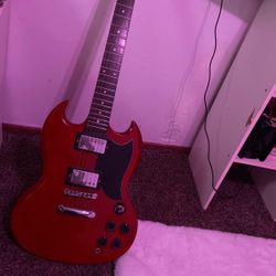 Rare Silver stone Guitar 