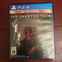 Metal Gear Silid The Phantom Pain Day One Edition PS4