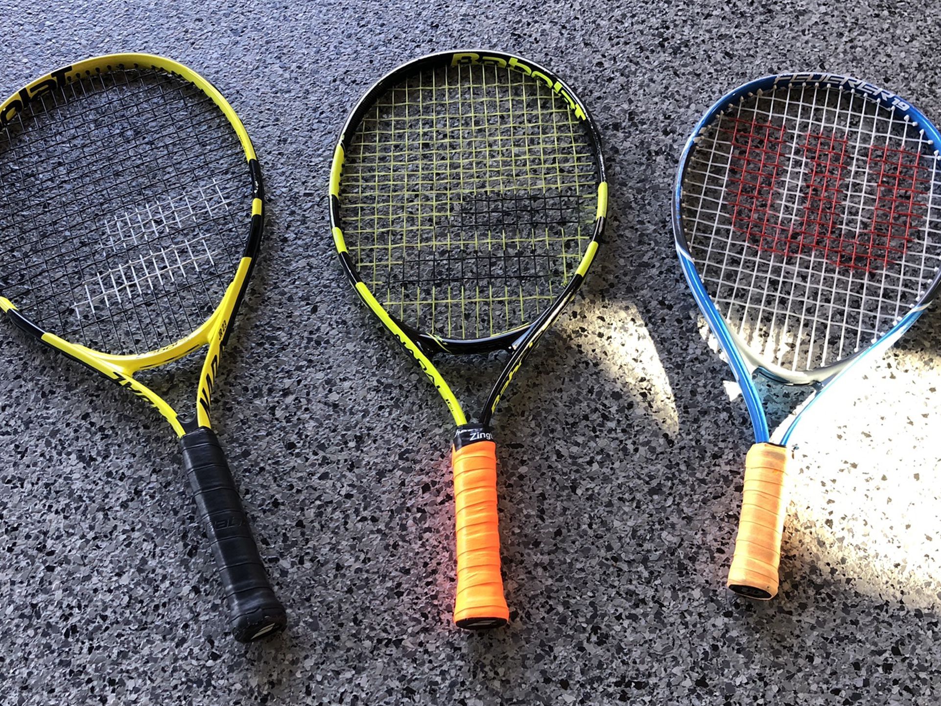 Babolat And Wilson Kids Tennis Rackets