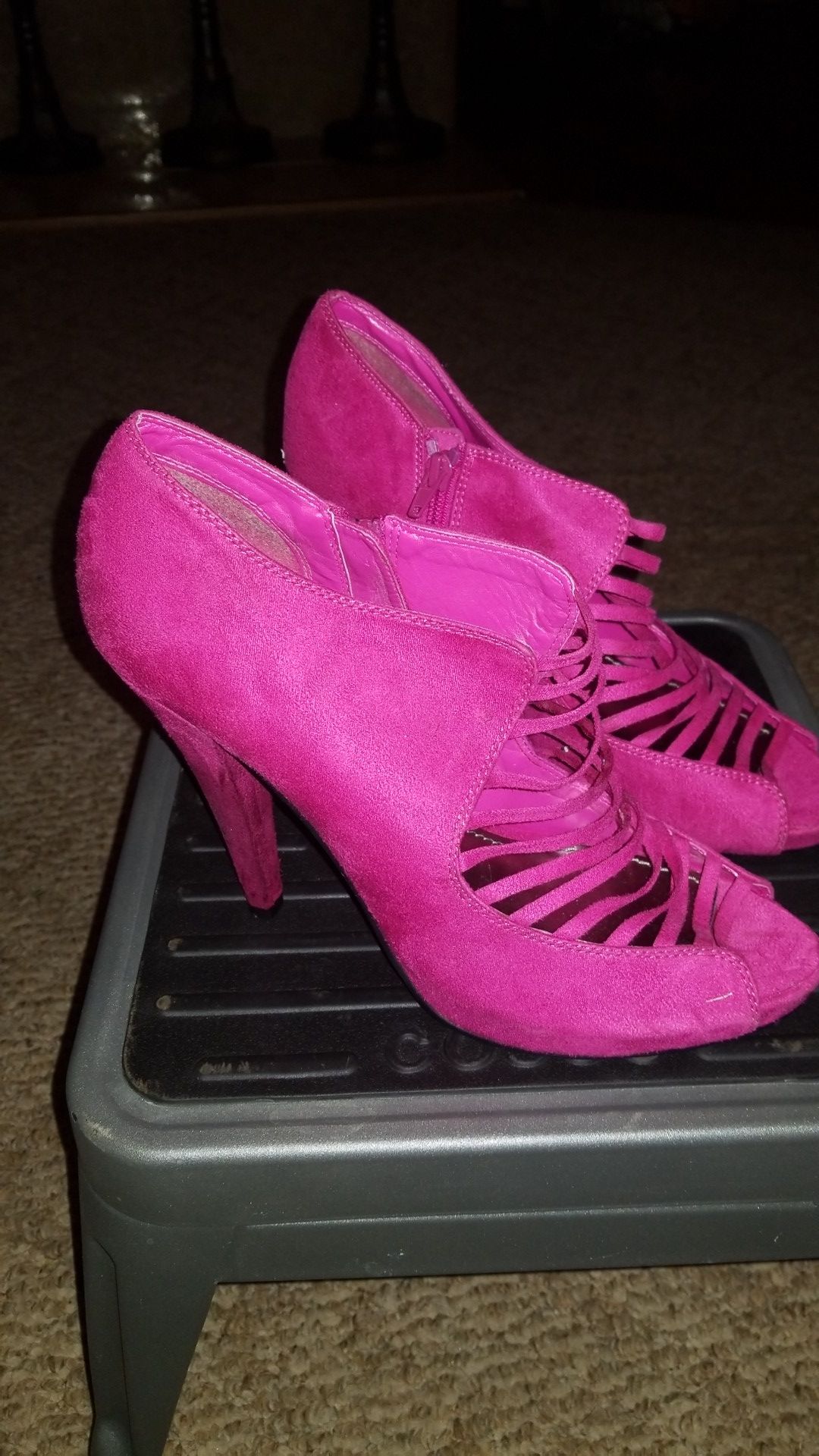 Size 11m Hot Pink Heels