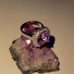 Purple Gem Ring 