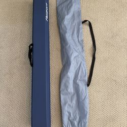 FBSPORT 8ft Folding Gymnastics Balance Beam with Carry Bag 