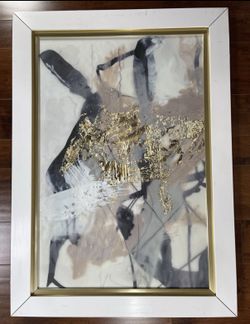 Wall Art Crestview Collection Golden Blush 1 Print 35.5" x 25.5" Framed Matted
