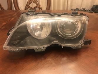 E46 sedan facelift driver side headlight