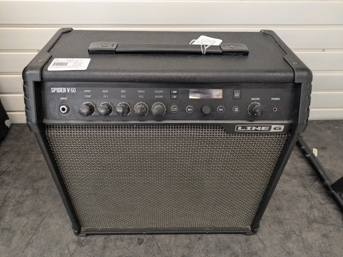 Spider V 60 Line 6 Amplifier Used Working Condition