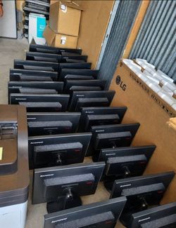 Computer Monitors Wholesale Bulk Sale - Planer - Lenovo - Dell - HP