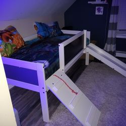 Twin Loft Bed For Boys Or Girls