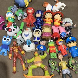 Action Figure Toys Lot 