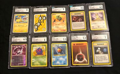 GRADED Pokémon cards