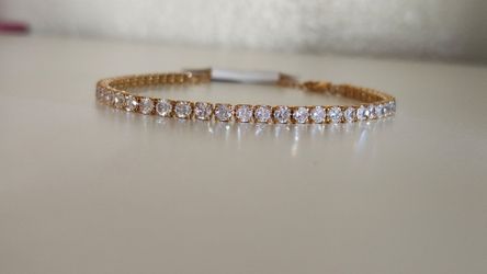 Gold, Stainless Steel Bracelet