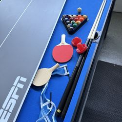 ESPN 4-in-1 swivel combo game table