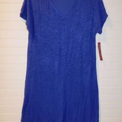 NWT Womens size XS Stretchy Blue Dress 