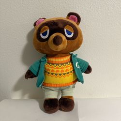 build a bear animal crossing Tom nook plush