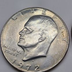 1972 EISENHOWER COIN