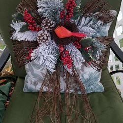 Holiday Door wreath 