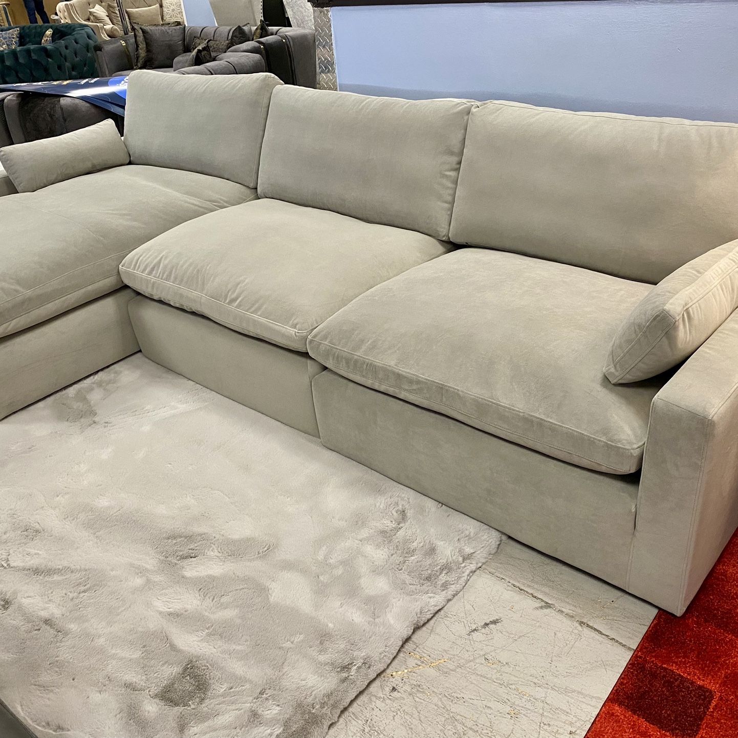 Modular Cloud Sectional, Soft Couch, Soft Sofa, Modern Couch