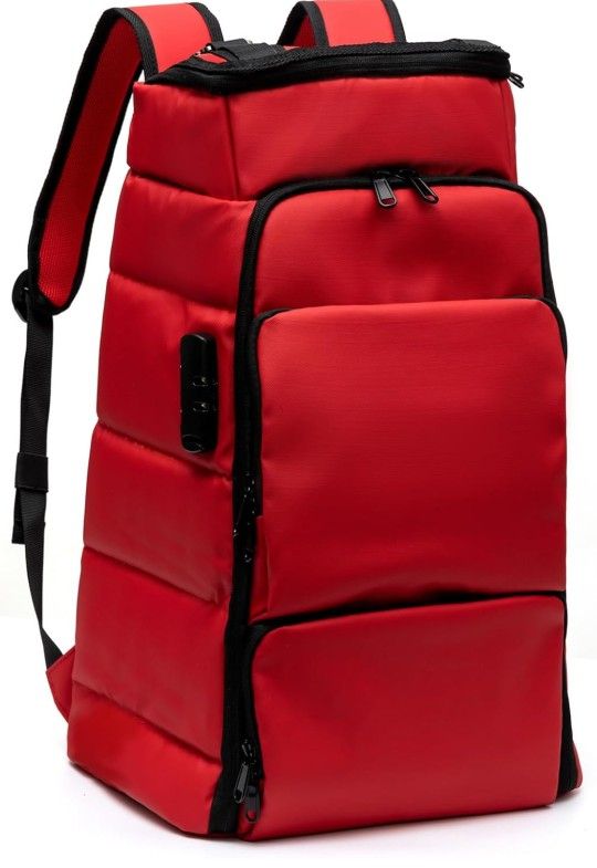 Anti Theft Urban Backpack, 28L Travel Backpack Fits 15 Inch Laptop, Waterproof Carry On Backpack For Women Ski, Camping, Hiking


