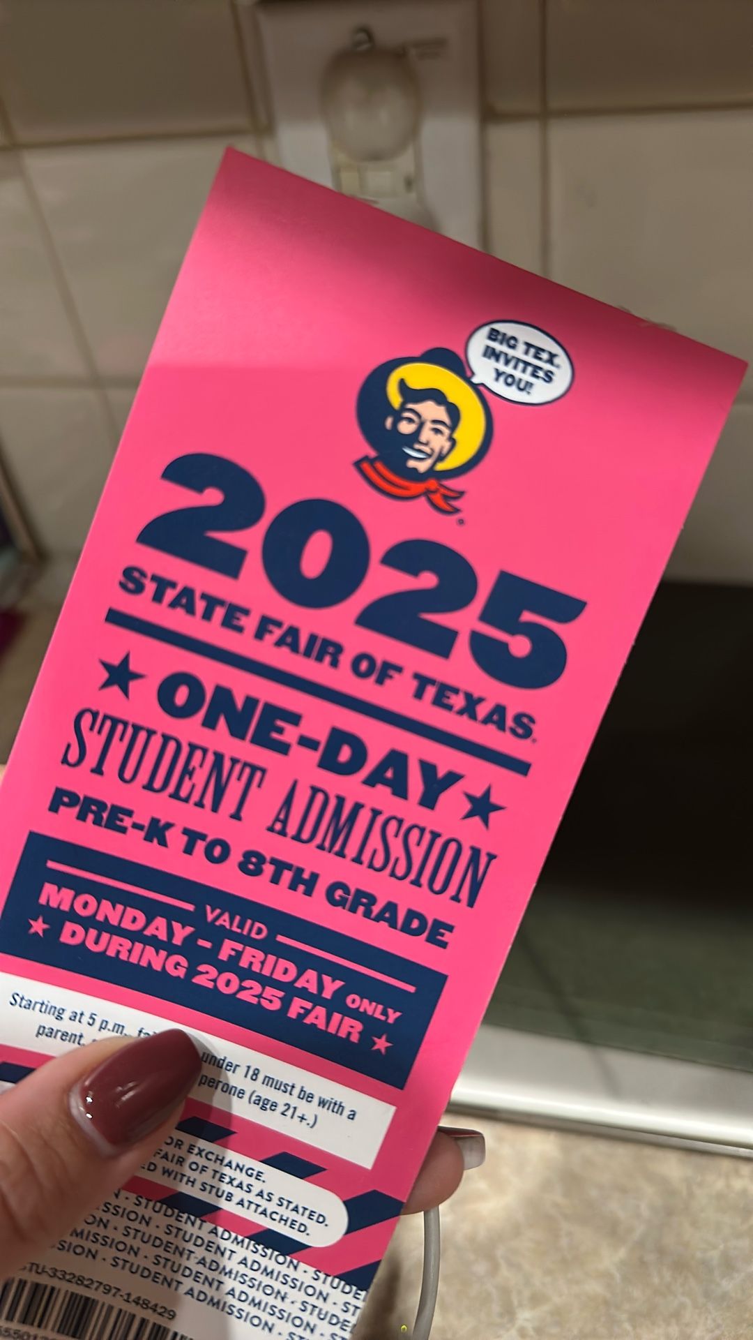 State Fair Of Texas Ticket