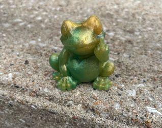 Handmade Unique Frog Decor
