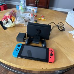 Nintendo Switch Like Brand New Comes With Two Games