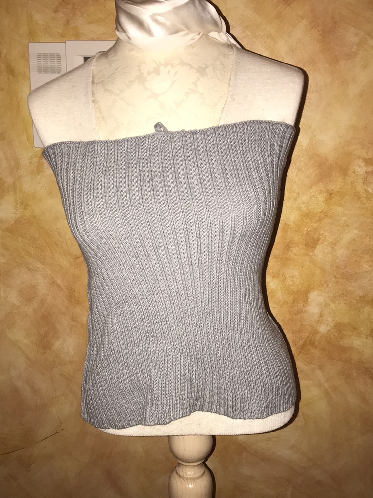 Sweater Tube Top Crop Top 1 Size Fits Most